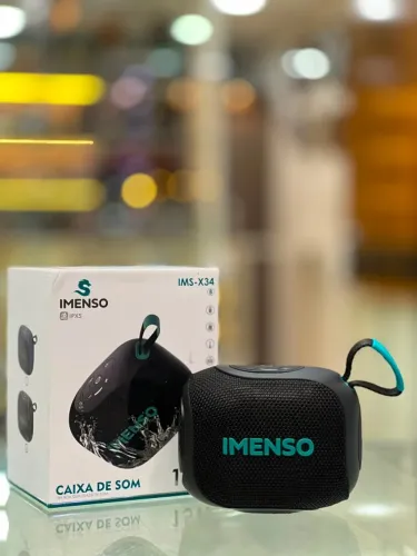 CAIXA DE SOM BLUETOOTH IMENSO