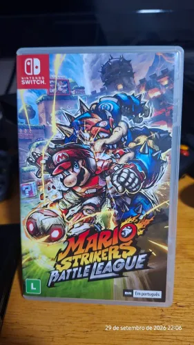 Mario Strikers Battle League - Mídia Física
