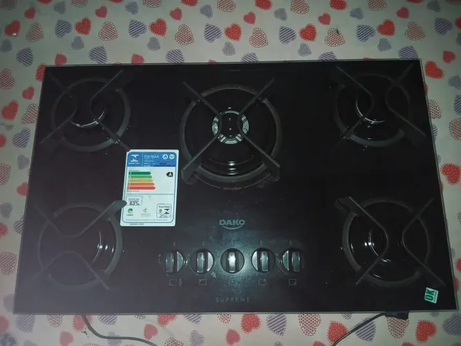 Vendo fogão 5 boca de mesa nunca usado