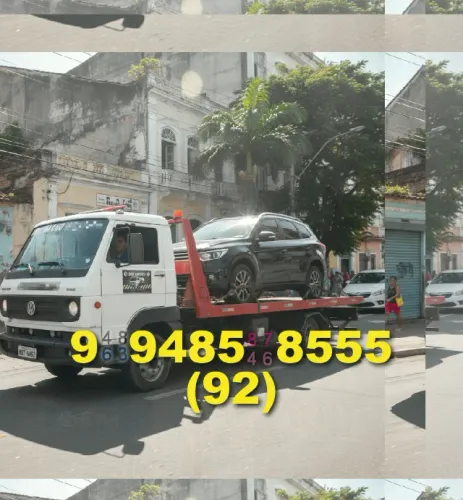 guincho atendimento rápido, disponível em petrópolis e japiim