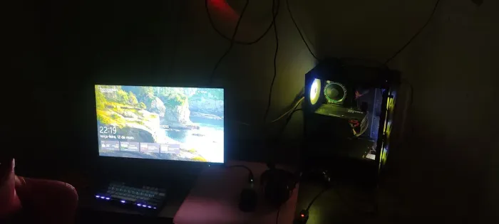 Pc gamer Completo RTX 3060 Ti + Monitor 240Hz | i5 12400F | 32GB RAM \  SSD 1 tera <br>