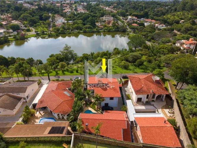 OPORTUNIDADE Frente para o lago com 520m2 - Casa à venda Condomínio Vista Alegre Sede em