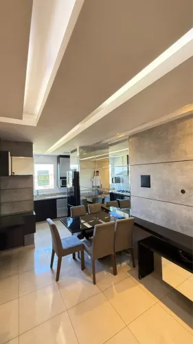 Apartamento mobiliado com móveis e eletrodomésticos