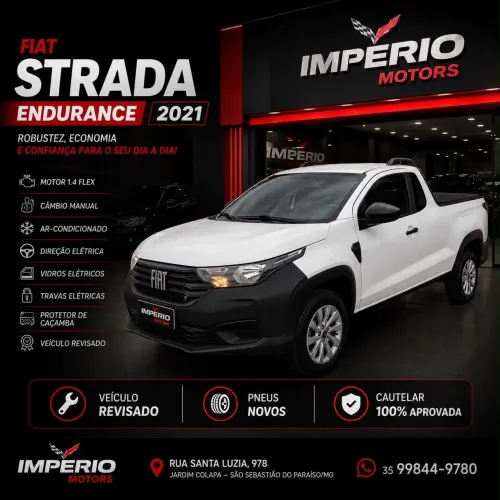 Fiat Strada Endurance 1.4 Flex 8V CS Plus 2021