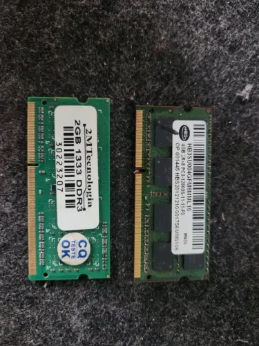 memorias ram ddr3 (4gb e 2gb)