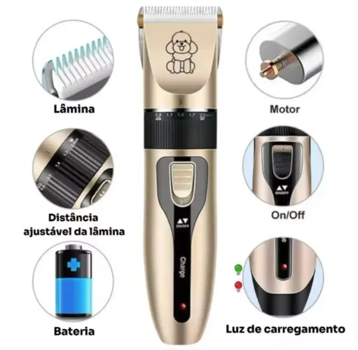 Máquina de Tosar Pet Lacrado 