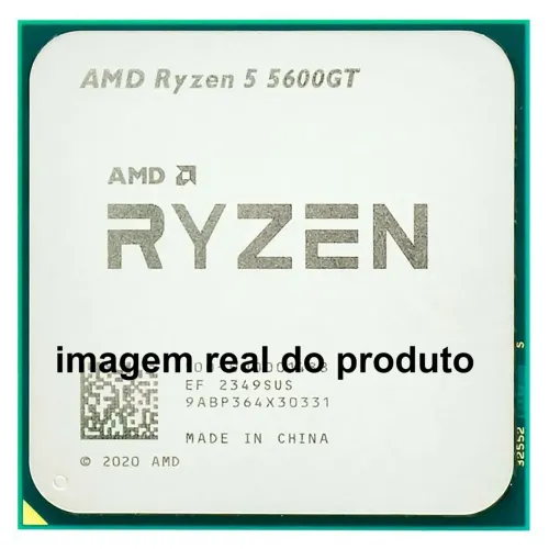 Processador AMD Ryzen 5 5600GT, 3.6GHz (4.6GHz Turbo), 6-Cores 12-Threads, AM4, OEM