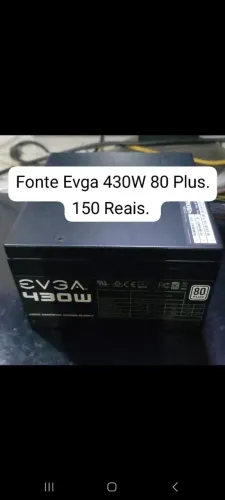 Fonte Evga 430W 80 Plus 
