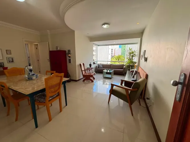 Apartamento 3/4 com 2 suites na pituba - 83m2 - total infraestrutura