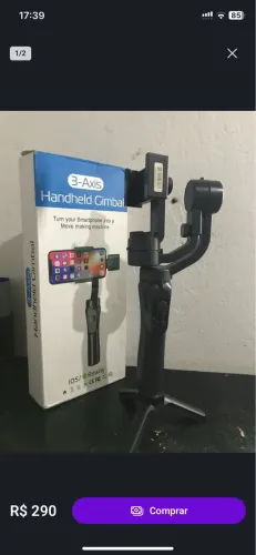 Gimbal estabilizador para celular 