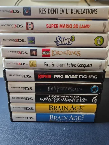 Lote Jogos Nintendo DS e 3DS | Completos e Testados