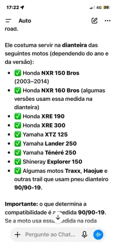Pneu novo