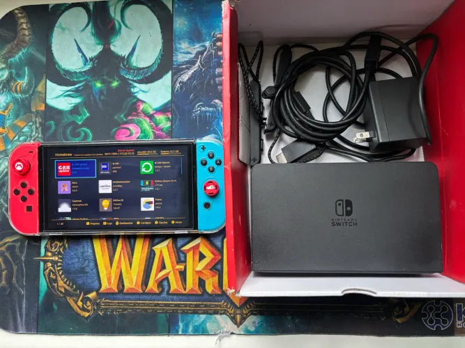 Nintendo switch Oled desbloqueado