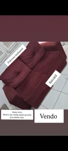 Sofá bem conservado 