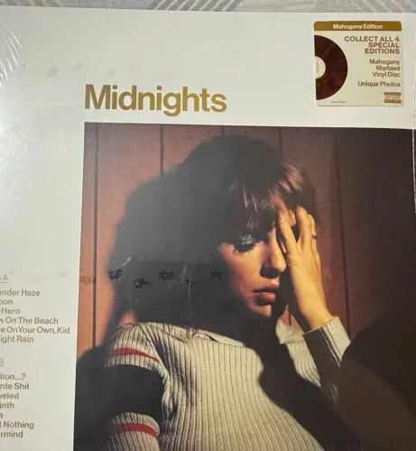 Vinil Midnights (Mahogany Marbled) - Taylor Swift