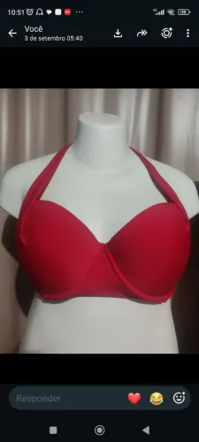 Biquíni top 56 vermelho