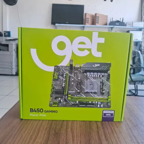 Placa-Mãe Gamer B450 Gaming AM4 Para Ryzen
