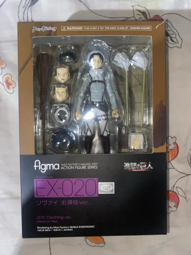 Action figure Figma Levi Faxineiro