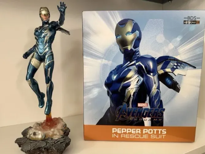 Iron Studios Avengers: Endgame Pepper Potts in Rescue Suit BDS Art 1/10 Statue