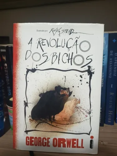 Livro; A revolução dos bichos edição de luxo da Intrínseca