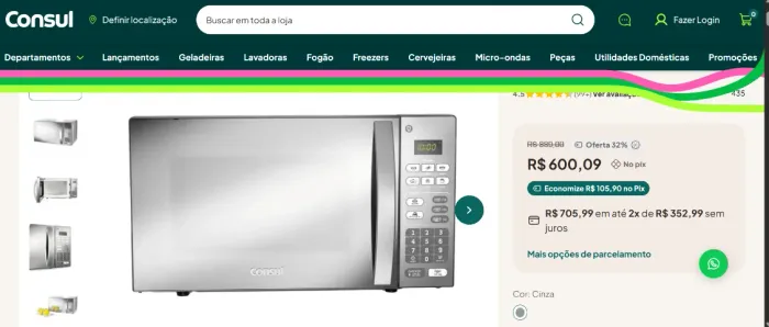 Microondas Consul