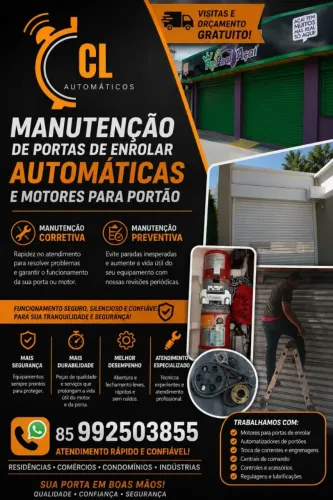 Portas de enrolar automáticas