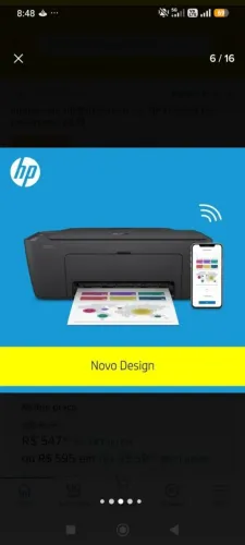 2 Impressora Hp nova