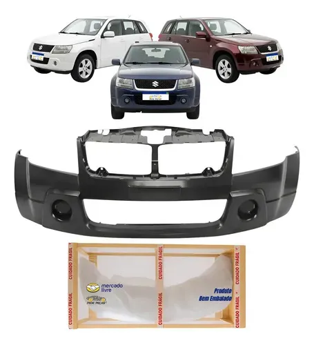Parachoque Grand Vitara 2009 2010 2011 2012 Preto