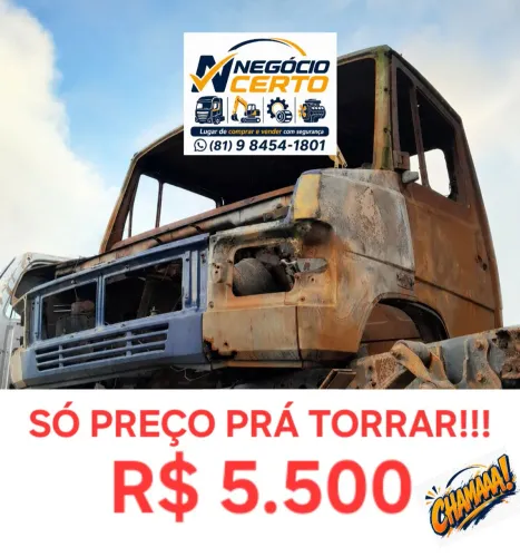 Cabines de caminhão em promoção de diversos modelos