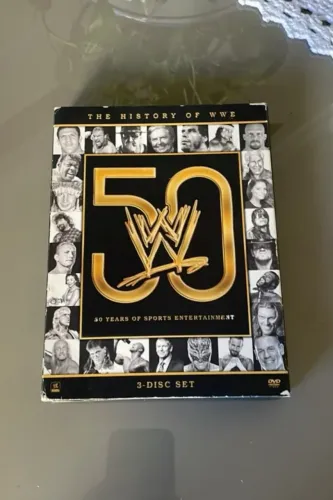 Dvd the history of wwe 50 years 3 discos