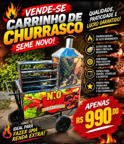 Carro de churrasco