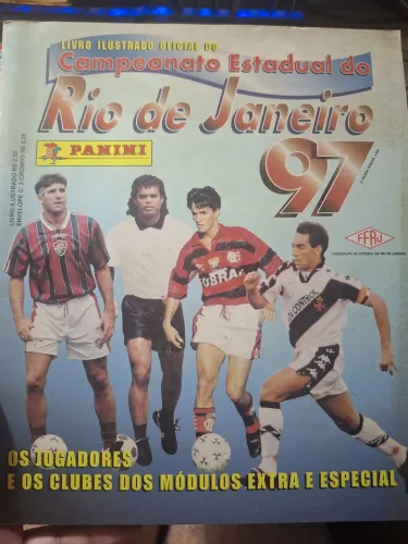 Álbum figurinhas carioca 1997
