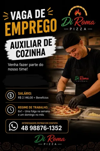 Auxiliar de cozinha