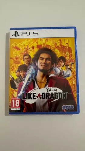 Jogo Lacrado Yakuza Like a Dragon Playstation 5 PS5 Europeu