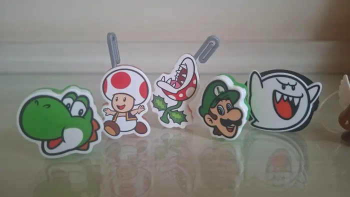 Bonecos Kinder Ovo Super Mario