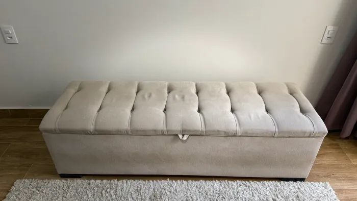 Vendo recamier baú organizador