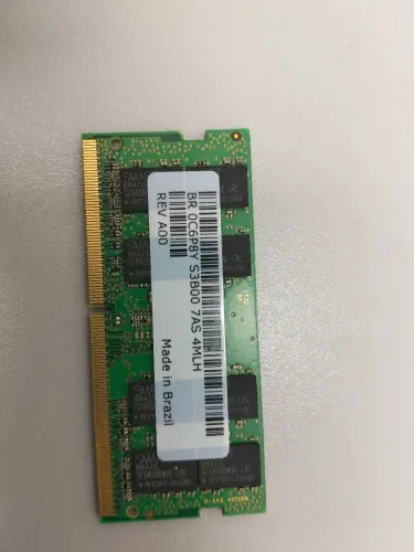 Memória RAM 8GB DDR4 SODIMM - Usada