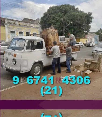 Frete rápido e seguro para Santa Cruz, Campo Grande e Bangu! Ligue já!