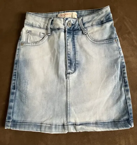 Short jeans color - Tamanho 34