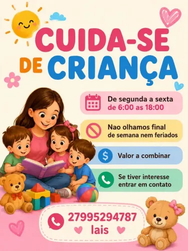 Cuidadora de criança