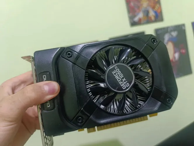 GTX 1050TI 4GB Show Single Fan
