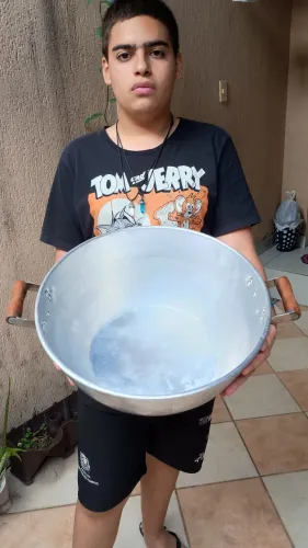 Panela grande para fogão de lenha 