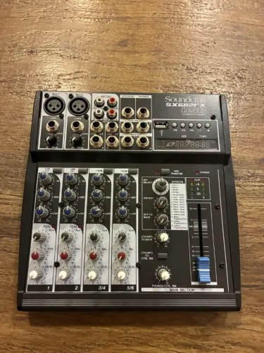 Console Soundcraft SX 602 FX Mesa de Som