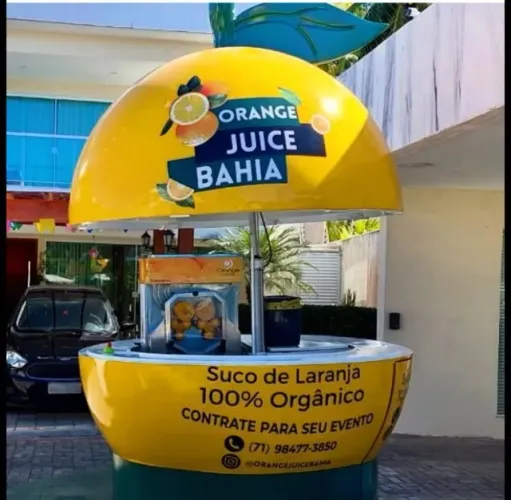 Treiler de suco de laranja 