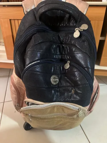 Mochila infantil de rodinhas 