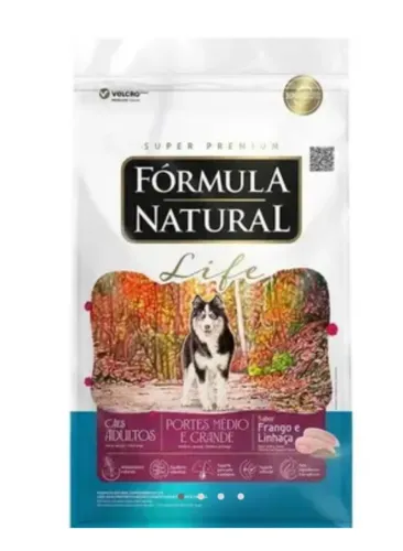 Ração fórmula natural life 20kg