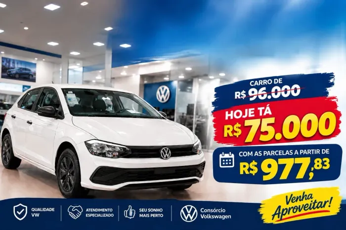 Volkswagen Polo Track 1.0 Flex 12V 5P 2026