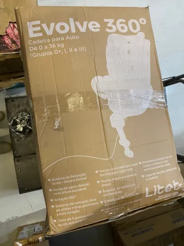 Cadeira de Bebê para Auto Isofix Evolve 360 - modelo BB392