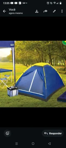 Barraca de acampamento