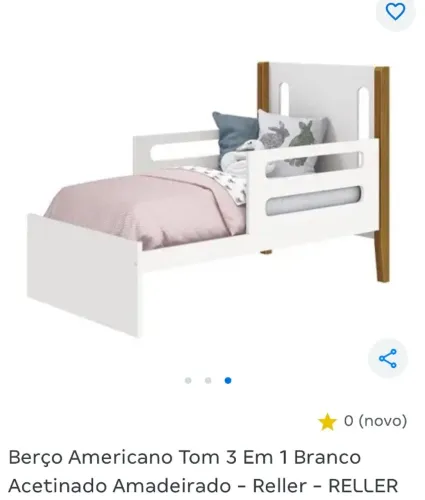 Berço americano 3 em 1